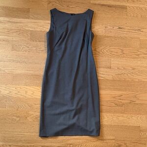 Theory Charcoal Sleeveless Mini Dress